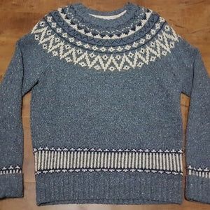 TOMMY HIFIGER Stormy Seas Wool & Silk Knit Sweater